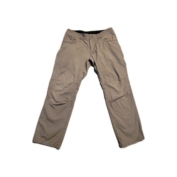 Kuhl Men's Denim Khaki Pants 34×32 Hiking Outdoor Camping Comfort Casual Retro - Picture 1 of 10